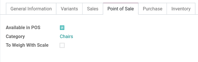 Making a product available in your POS.