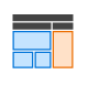 Treemap chart icon
